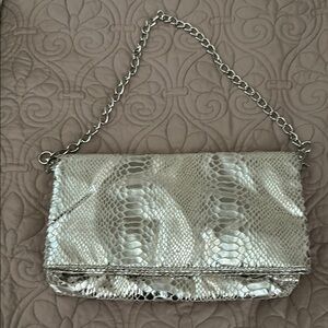Silver clutch